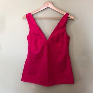 Hot pink Banana Republic tank